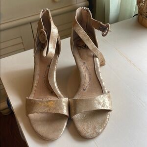 Sole Society Women's Gold Sandals